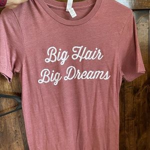 Graphic tee. Size small